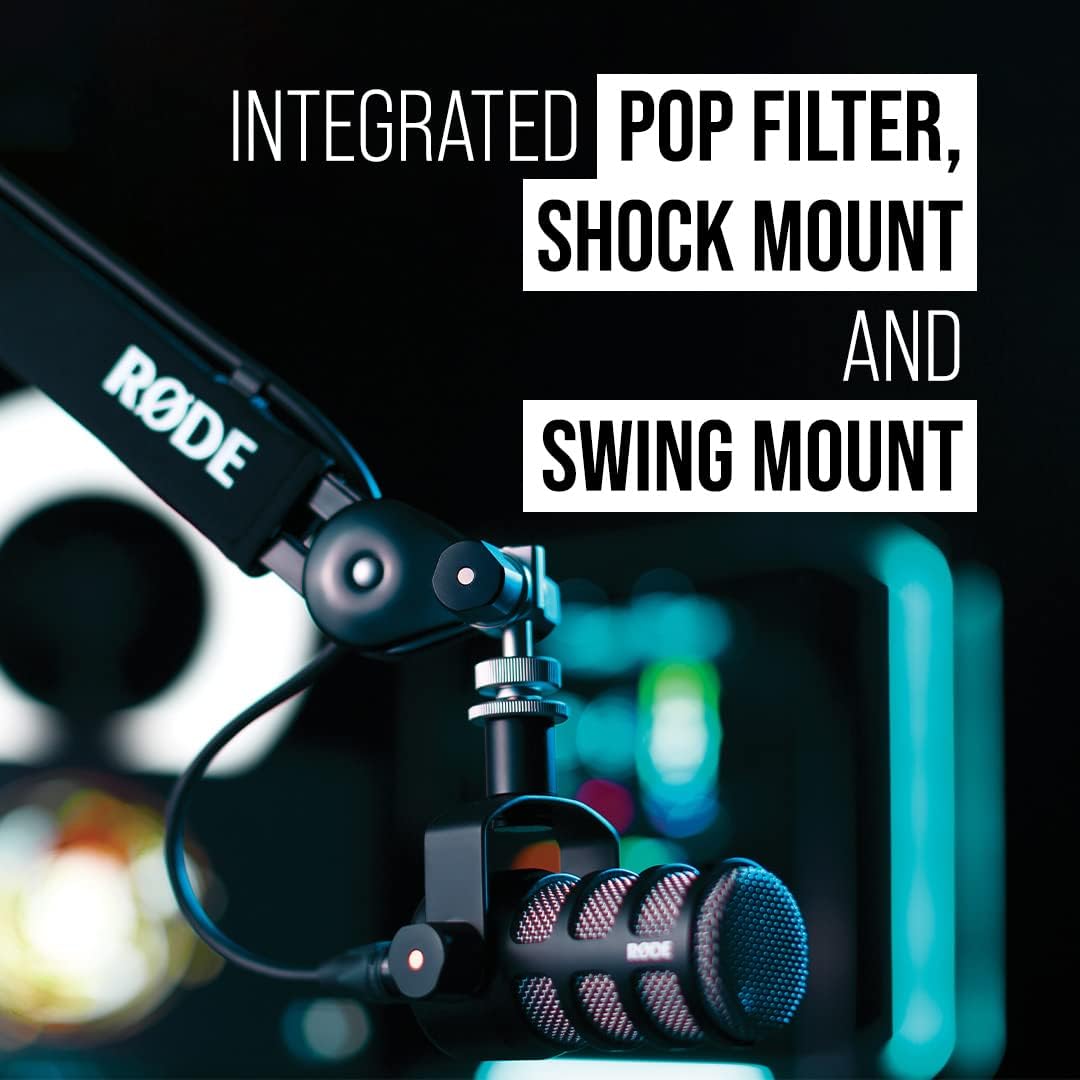 RØDE PodMic Cardioid Dynamic Broadcast Microphone